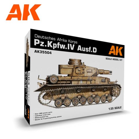 AK Interactive 35504 Pz.Kpfw.IV Ausf. D Deutsches Afrika Korps