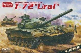 Amusing 35A052 Russian Main Battle Tank T-72 "Ural"