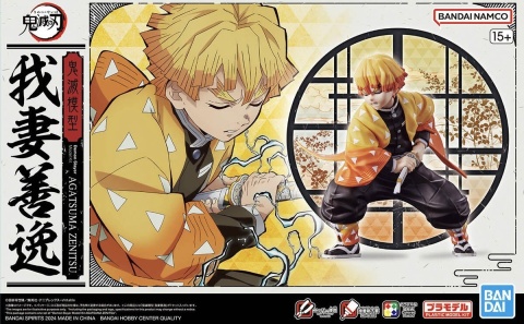 Bandai 66382 MODEL KIT DEMON SLAYER AGATSUMA ZENITSU GUN66382
