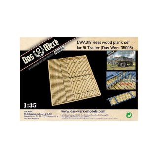 Das Werk DWA019 Real wood plank set for 5t Trailer
