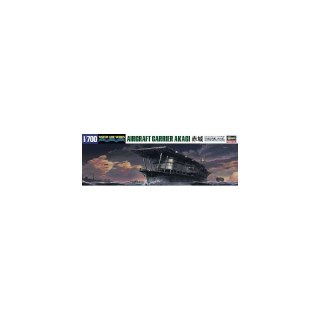 Hasegawa WL227-49227 1/700 Aircraft Carrier Akagi