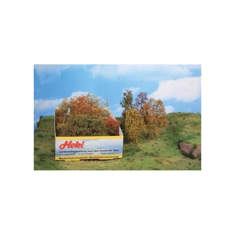 Heki 1673 Natural Fibre Trees and Bushes Autumnal (15 pcs)