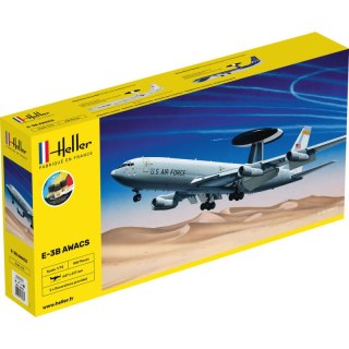 Heller 56308 Starter Kit - E-3B Awacs