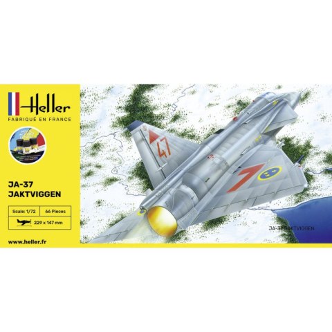 Heller 56309 Starter Set - Ja-37 Jaktviggen