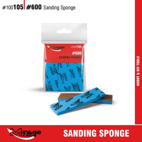 Mirage 100105 Sanding Sponge #600 (6 pcs)