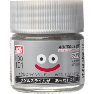 Mr.Hobby HDQ101 Aqueous Dragon Quest Metal Slime Silver