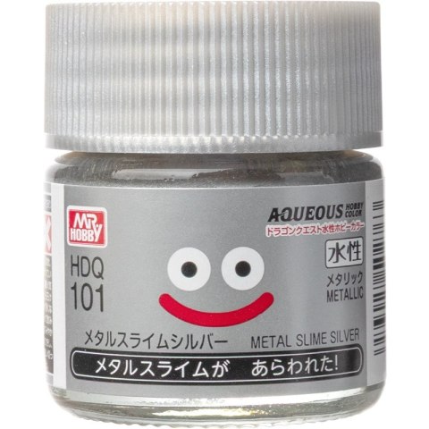 Mr.Hobby HDQ101 Aqueous Dragon Quest Metal Slime Silver