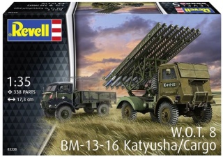 Revell 03338 1/35 BM-13-16 on WOT 8