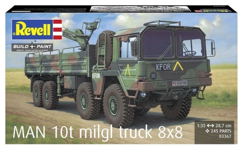 Revell 03367 1/35 MAN 10t milgl 8x8 Truck
