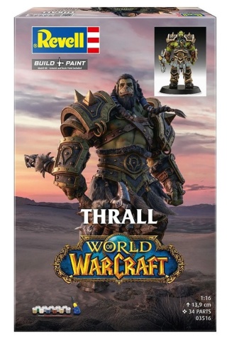 Revell 03516 Gift Set 1/16 WoW Thrall