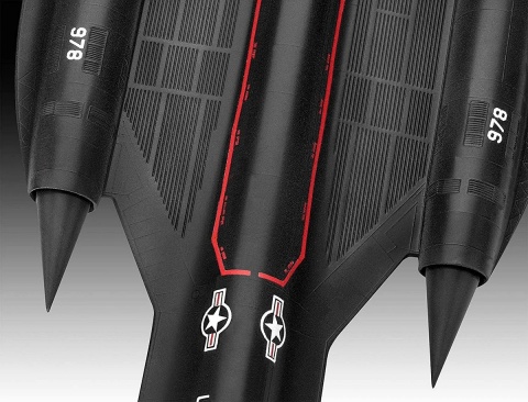 Revell 03652 Lockheed SR-71 Blackbird Easy-Click-System 1/110