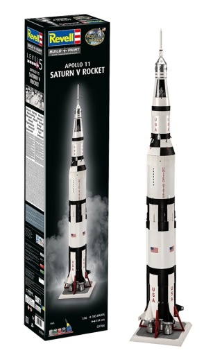 Revell 03704 Apollo 11 Saturn V Rocket 1/96