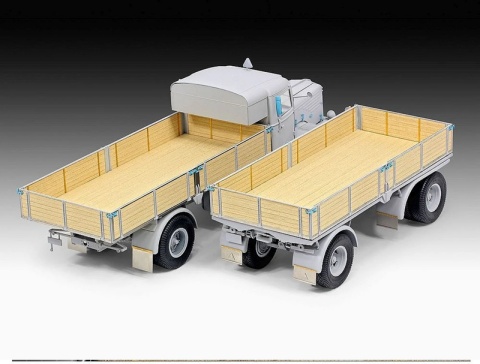 Revell 07580 1/24 Büssing 8000 S 13 mit Trailer