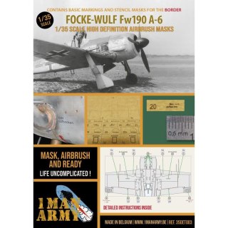 1 Man Army 35DET003 Focke Wulf 190 A6 (Border)