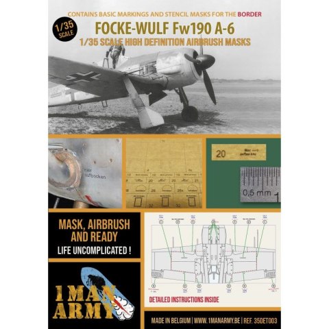 1 Man Army 35DET003 Focke Wulf 190 A6 (Border)