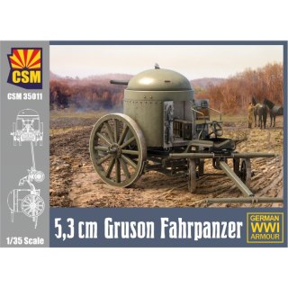 Copper State Models 35011 5,3 cm Gruson Fahrpanzer
