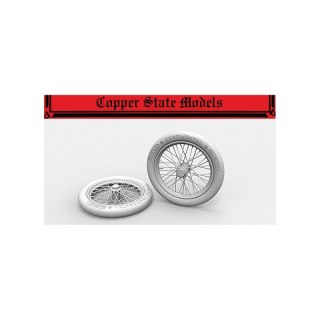 Copper State Models A32-007 German 760 x 100 Spoked Wheels