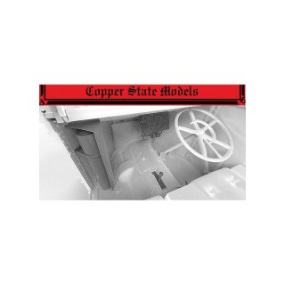 Copper State Models A35-043 Garford-Putilov Driver Compartment Interior