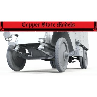 Copper State Models A35-060 Universal Tread Tires for British Tender