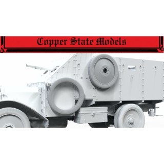 Copper State Models A35-061 British Tender Spare Wheel Set