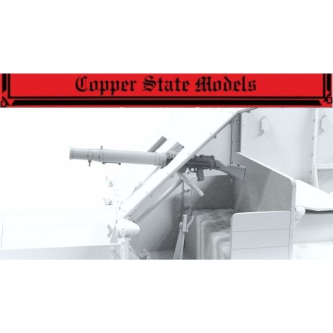 Copper State Models A35-065 Lewis MG for British Tender Middle East