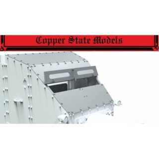 Copper State Models A35-066 Driver's Shutter with Vision Slot
