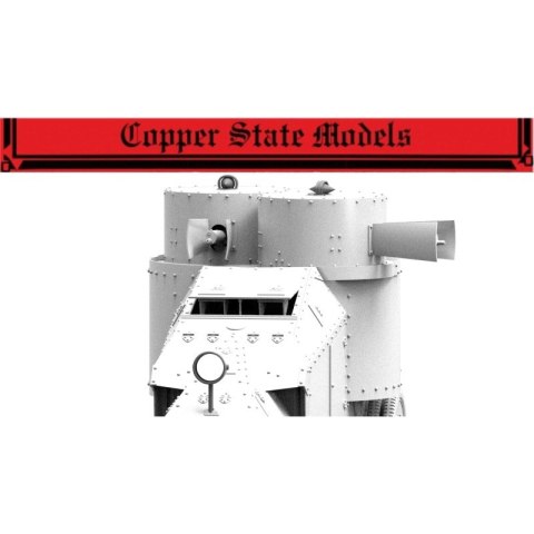 Copper State Models A35-074 Mgebrov-R Front Lamp & Turret Ventilation Set