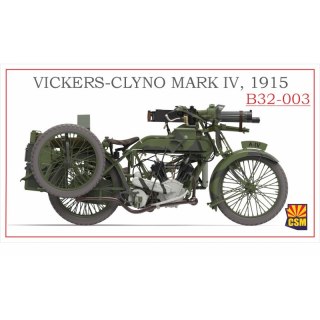 Copper State Models B32-003 Vickers-Clyno Mark IV, 1915