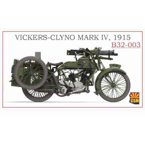 Copper State Models B32-003 Vickers-Clyno Mark IV, 1915