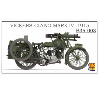 Copper State Models B35-003 Vickers-Clyno Mark IV, 1915