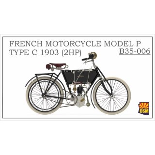 Copper State Models B35-006 French Motorcycle Model P - Type C 1903 (2 hp)