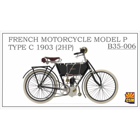 Copper State Models B35-006 French Motorcycle Model P - Type C 1903 (2 hp)