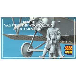 Copper State Models F32-070 French Ace with the Wooden Leg - Paul Tarascon