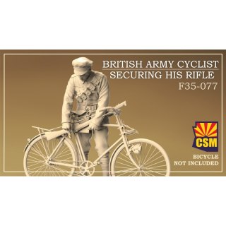 Copper State Models F35-077 British Army Cyclist Securing his Rifle