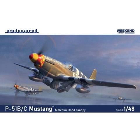 Eduard 84214 P-51 B/C Mustang Malcolm Hood Canopy Weekend Edition 1/48