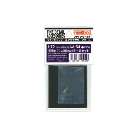 Fine Molds AA54 20 mm Gun Barrels and Pitot Tube for IJN Zero Fighter