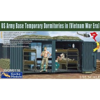 Gecko Models 35GM0116 US Army Base Temporary Dormitories for Military Personnel