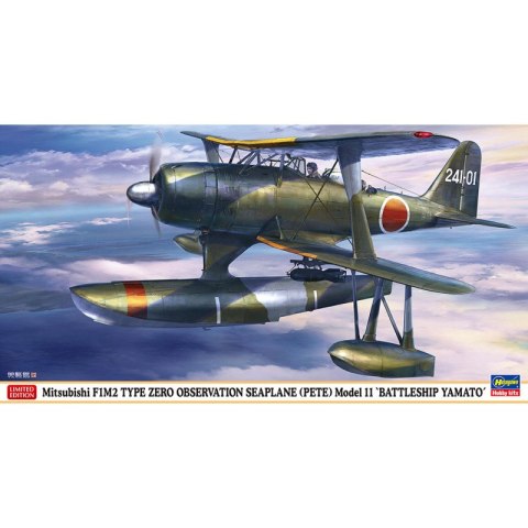 Hasegawa 07563 Mitsubishi F1M2 Type Zero Observation Seaplane (Pete) Model 11 'Battleship Yamato'