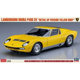 Hasegawa 20511 Lamborghini Miura P400 SV "Detail Up Version Yellow Body"