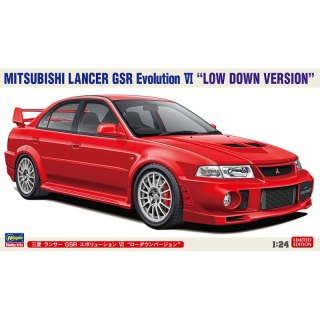 Hasegawa 20803 Mitsubishi Lancer GSR Evolution VI "Low Down Version"