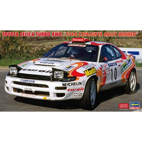 Hasegawa 20807 Toyota Celica Turbo 4WD "1994 Catalunya Rally Winner"