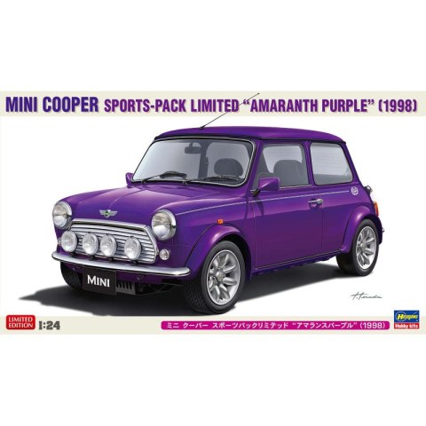 Hasegawa 20814 Mini Cooper Sports-Pack Limited "Amaranth Purple" (1998)
