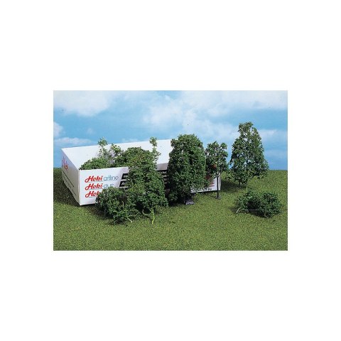 Heki 1630 Natural Fibre Trees and Bushes Nature (15 pcs)