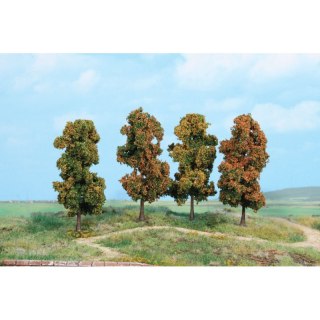 Heki 2002 Autumnal Trees 11cm (4 pcs)