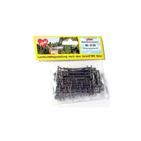 Heki 3135 Pieces Of Fencing H0 (30 pcs)