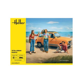 Heller 82757 1970s Urban People 1/24