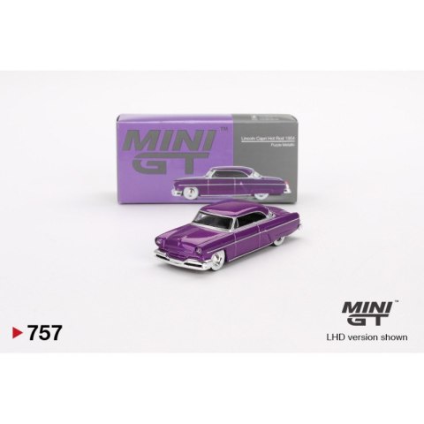 MINI GT 00757 LINCOLN CAPRI Hot Rod 1954 Purple metallic ( MGT00757 )