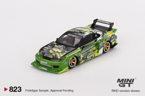 MINI GT 00823 NISSAN SILVIA S15 LB-Super Silhouett