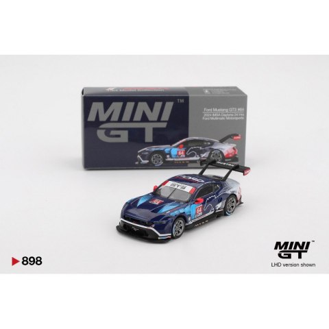 MINI GT 00898 FORD MUSTANG GT3 #64 Ford Multimatic Motorsports 24H DAYTONA 2024