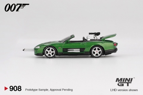 MINI GT 00908-007E JAGUAR XKR „Die Another Day" James Bond 007 English Version